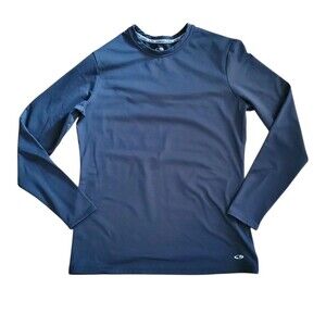 C9 Champion Sz XXL Power Core Black Fleece Long Sleeve Shirt Fitted  Basic Layer